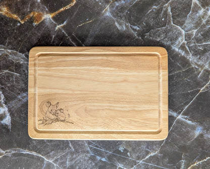 Field Mice Rectangle Cutting Board - A & C Creative Concoctions