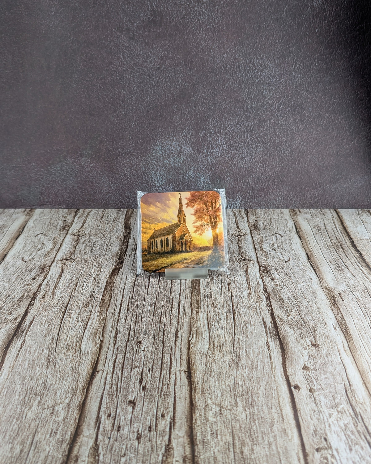 Spring Church coasters Board Coaster - A & C Creative Concoctions