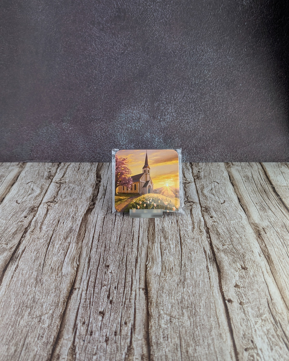 Spring Church coasters Board Coaster - A & C Creative Concoctions