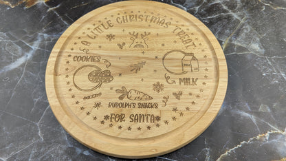 30cm round board - A little christmas treat - A & C Creative Concoctions