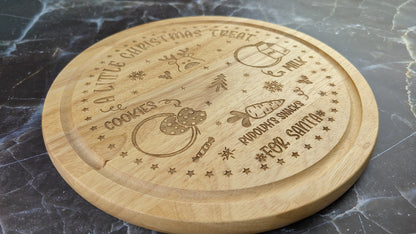 30cm round board - A little christmas treat - A & C Creative Concoctions