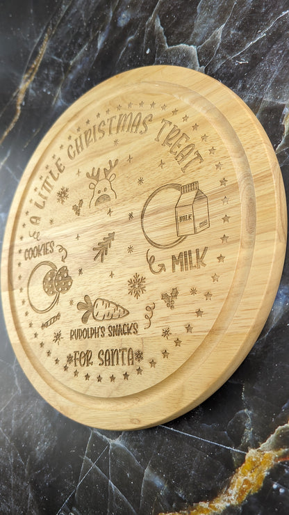 30cm round board - A little christmas treat - A & C Creative Concoctions