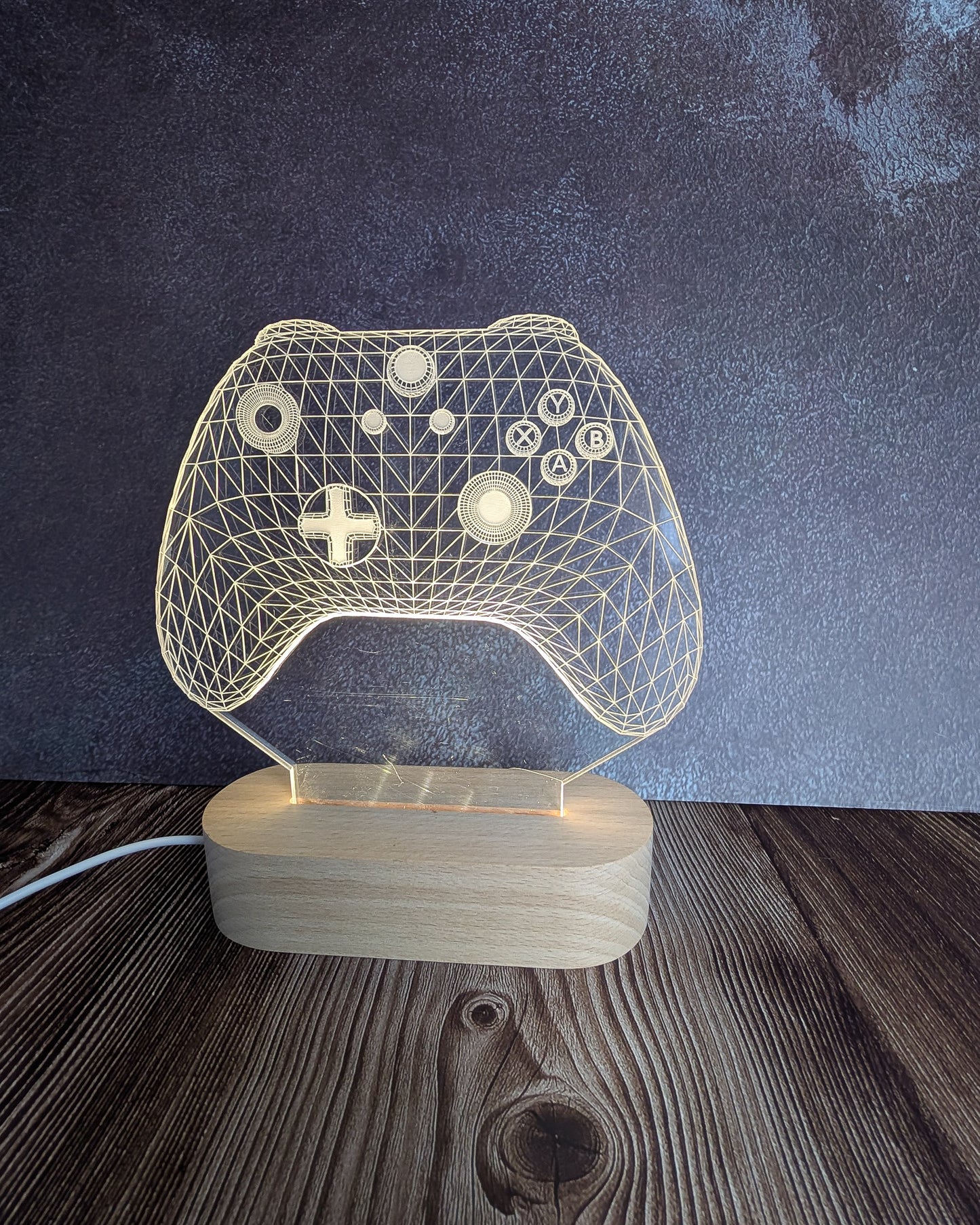 Gamer pad Acrylic light decoration