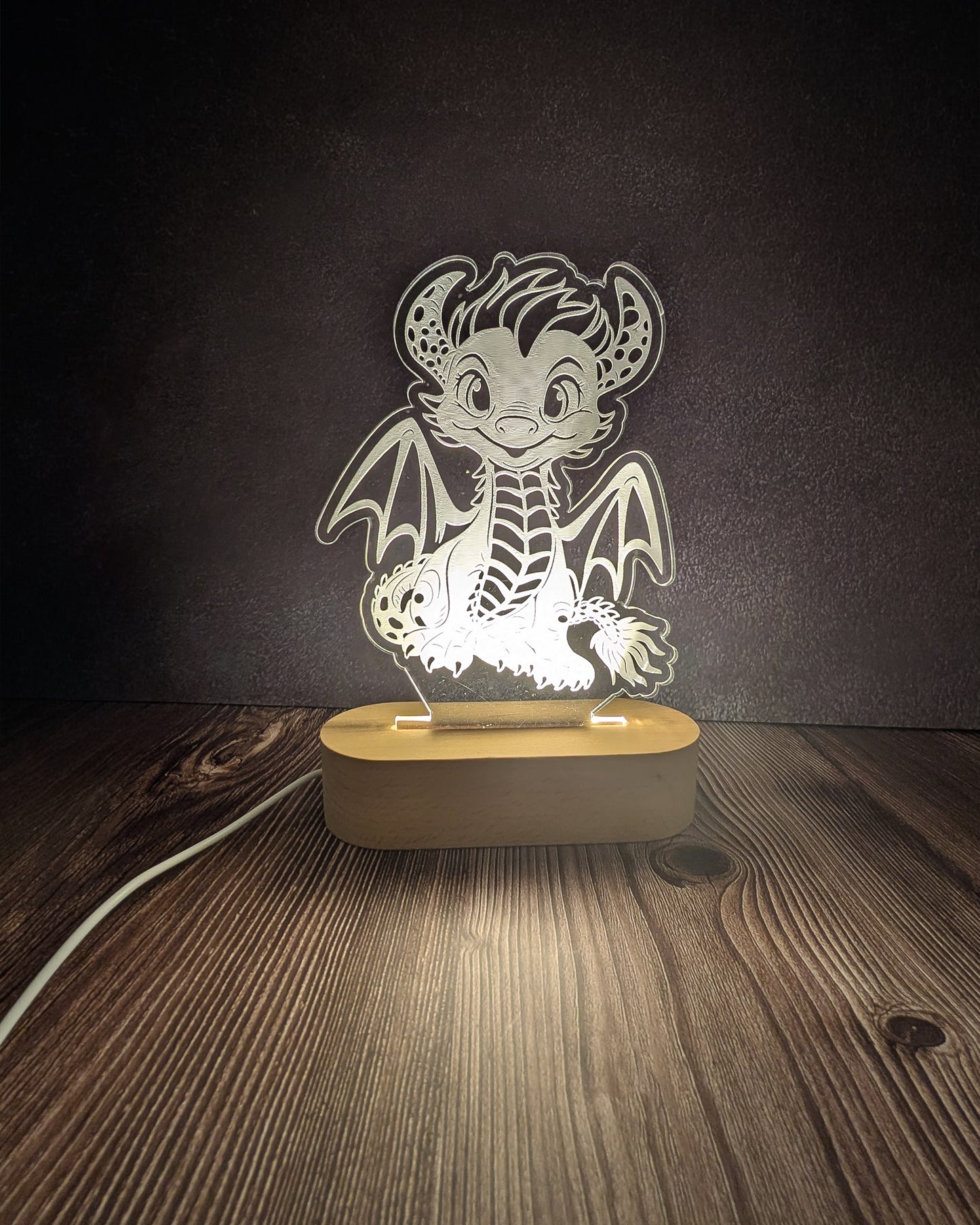 Dragon Acrylic light decoration