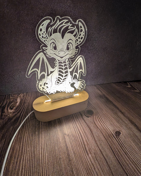 Dragon Acrylic light decoration