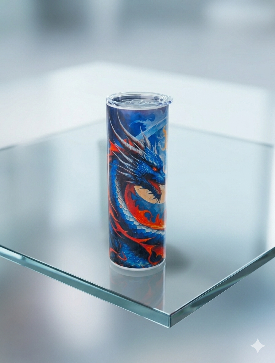 Dragons 20oz Skinny Tumbler