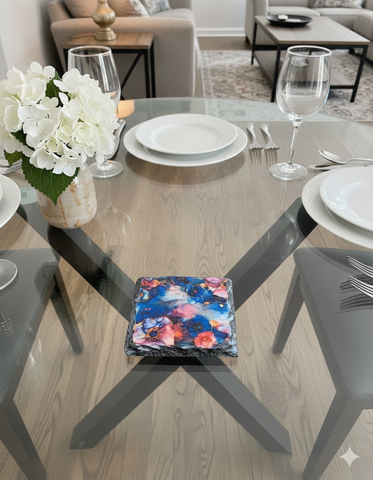 Watercolour Flowers Coaster
