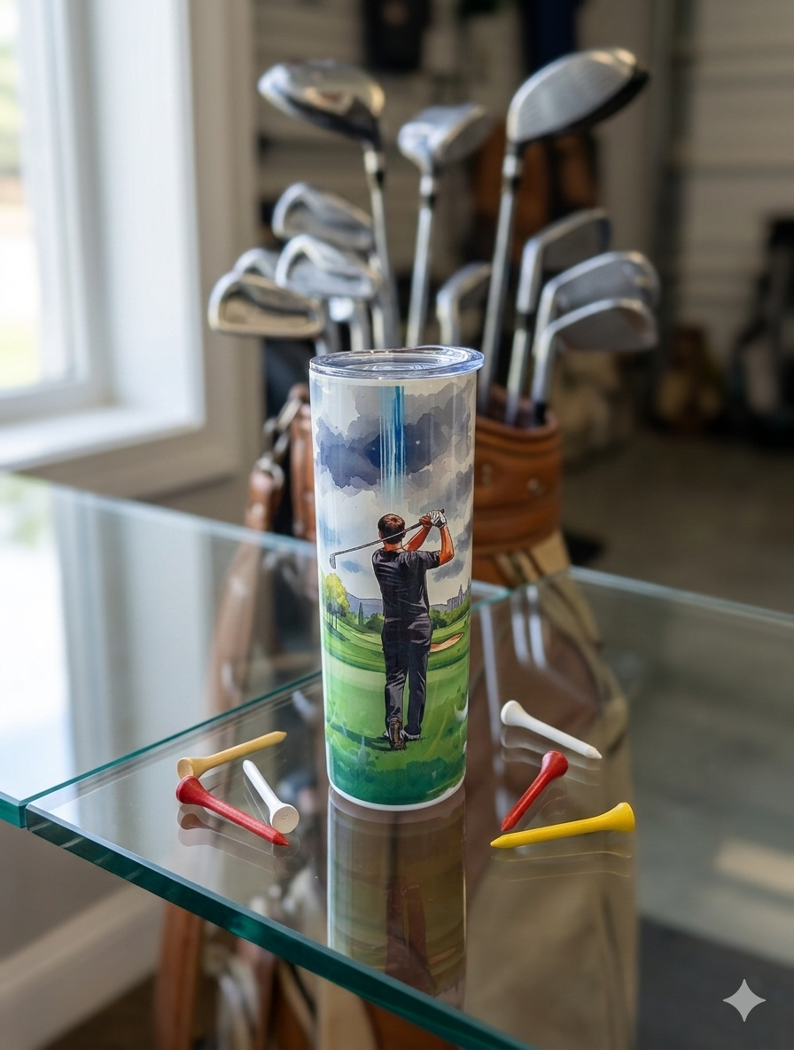 Golf 20oz Skinny Tumbler