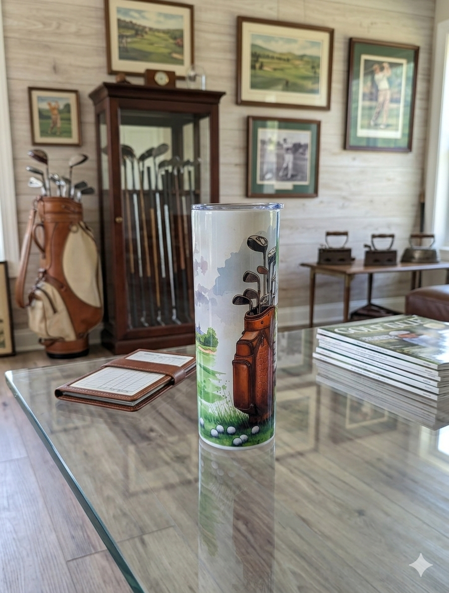 Golf 20oz Skinny Tumbler