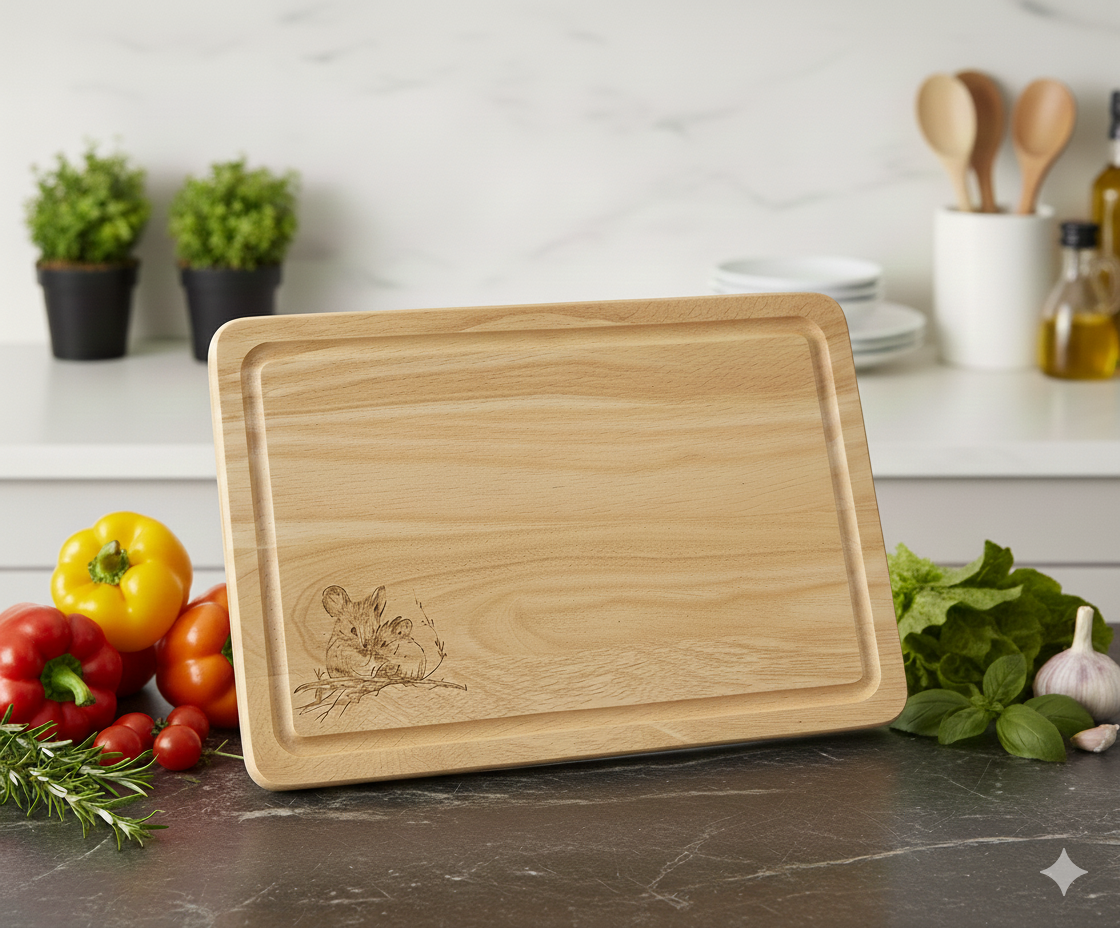 Mouse Rectangle Cutting Board