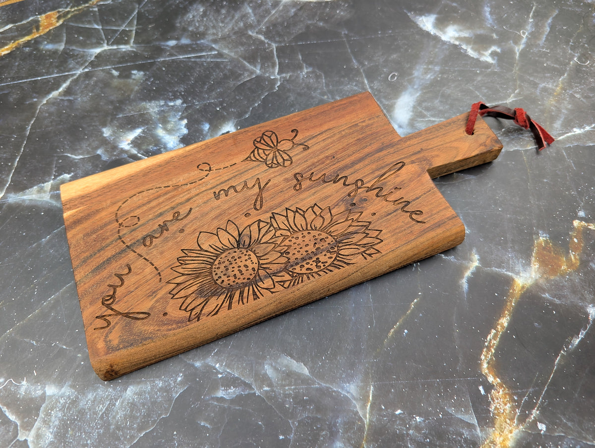 You are my sunshine Bar Board - A & C Creative Concoctions