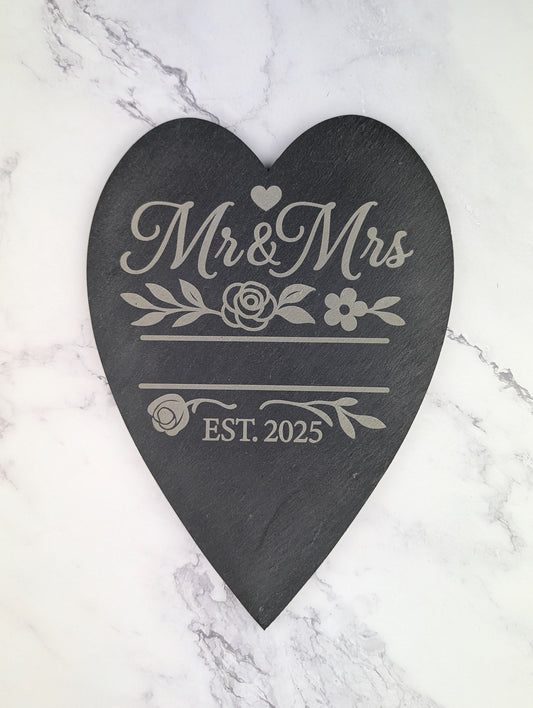 Slate Heart Wedding - A & C Creative Concoctions