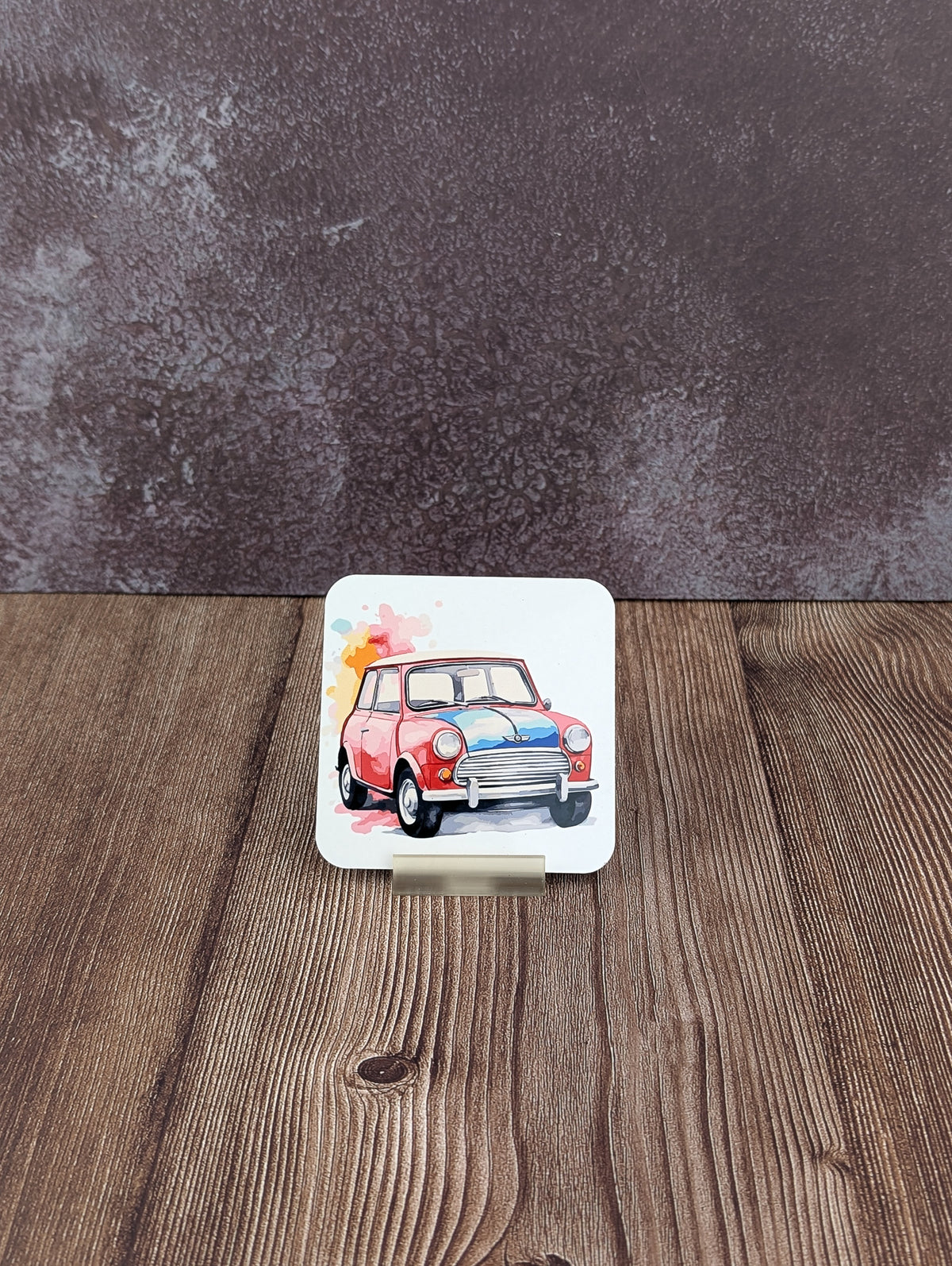 Red Mini Board Coaster - A & C Creative Concoctions
