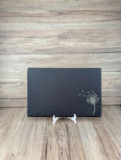 Slate Placemat & Coaster Set Floral - A & C Creative Concoctions