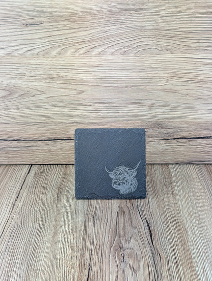 Slate Placemat & Coaster Set Animals - A & C Creative Concoctions