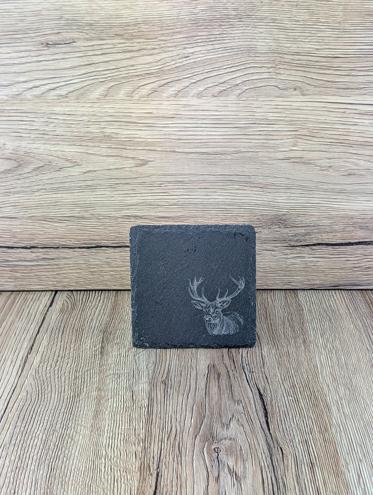 Slate Placemat & Coaster Set Animals - A & C Creative Concoctions