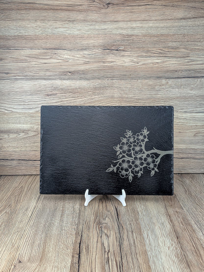 Slate Placemat & Coaster Set Tree Blossom - A & C Creative Concoctions