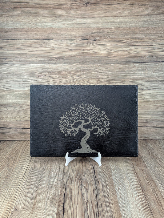 Slate Placemat & Coaster Set Tree Blossom - A & C Creative Concoctions