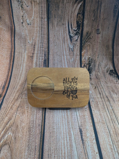 Acacia Biscuit Board - Serving Tray for Snacks and Treats - A & C Creative Concoctions