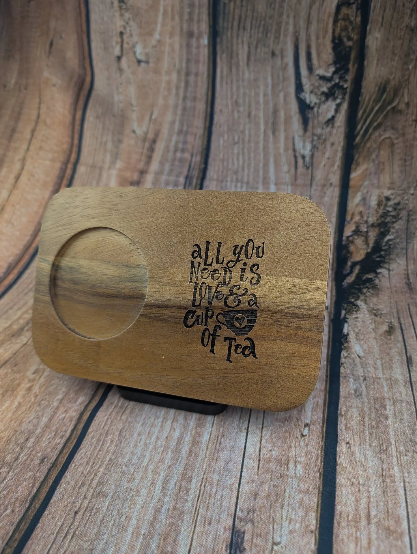 Acacia Biscuit Board - Serving Tray for Snacks and Treats - A & C Creative Concoctions