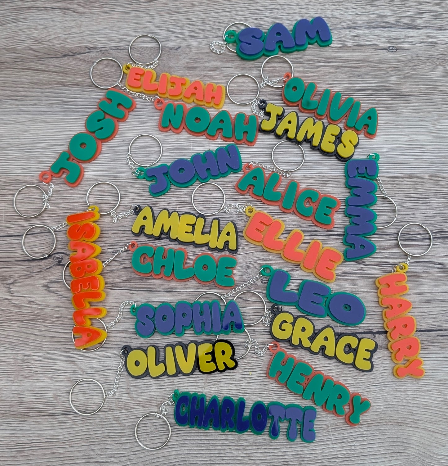 Acrylic Key Chains - A & C Creative Concoctions